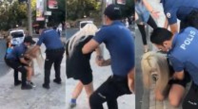 Genç kadını maske için tartaklayan polisler hakkında karar
