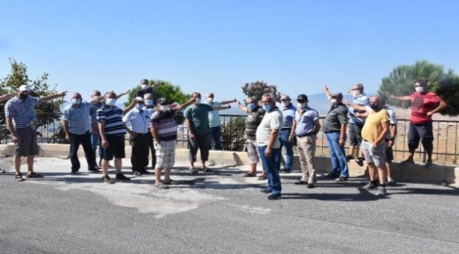 HARMANDALI'DA VATANDAŞLARDAN KOKU İSYANI!