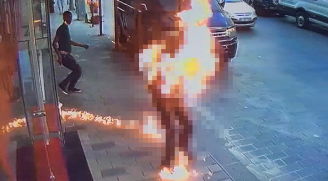 İstanbul'da dehşet anları