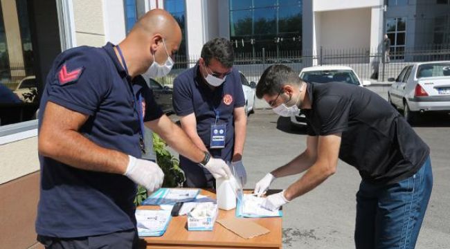 İtfaiye eri olmak için ter döktüler