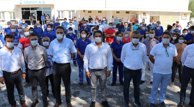 İZBETON’DA TOPLU SÖZLEŞME SEVİNCİ