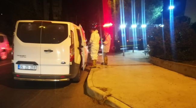 İZMİR'DE KORKUTAN YANGIN !