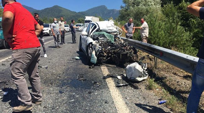 Karabük'te feci kaza !