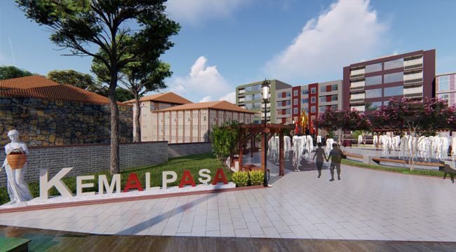 KEMALPAŞA YENİ MEYDANINA KAVUŞUYOR