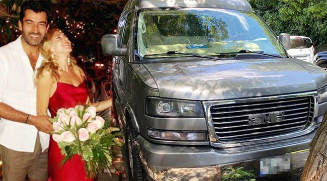 Kenan İmirzalıoğlu'nun minibüsünün logosu çalındı