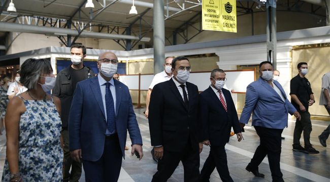 KONAK’TA TAM SAHA COVID-19 DENETIMI
