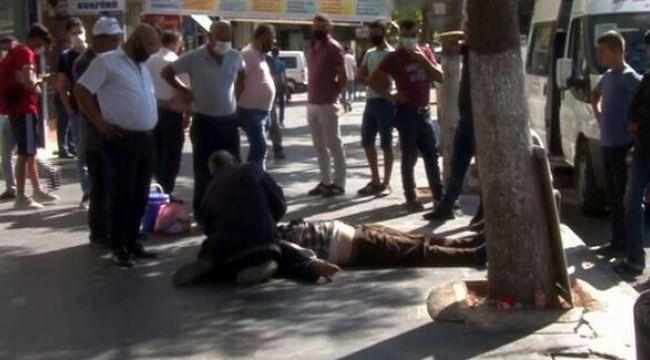 Koronavirüs korkusu bayılan adama yardımı engelledi