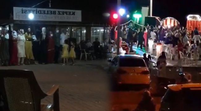 Koronavirüse halaylı davetiye