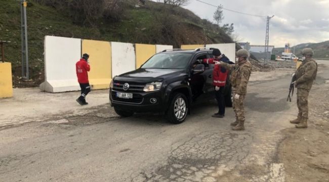 Kozluk'ta 11 ev karantinaya alındı