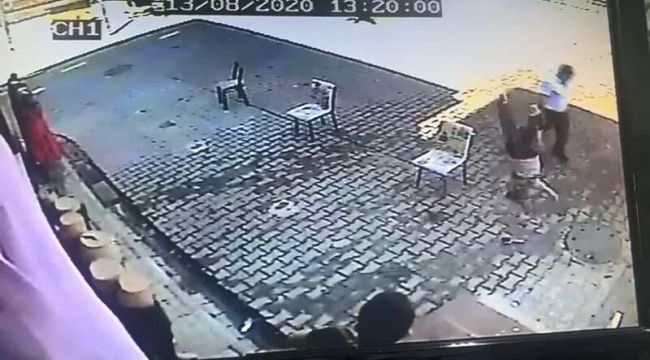 Küçük çocuk feci şekilde düştü !