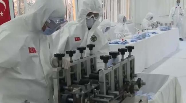 MSB, 80 milyonu aşkın maske üretti