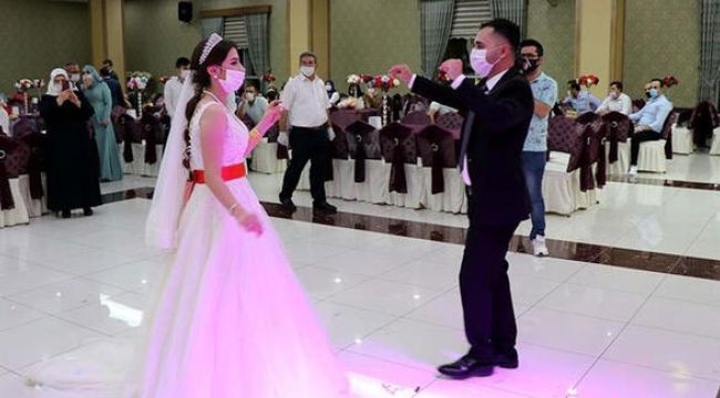 O bölgede düğün organizasyonları yasaklandı