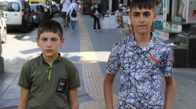 O çocuklar konuştu