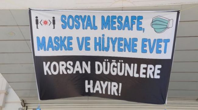 O ilde  düğün salonları 3 gün kapalı kalacak