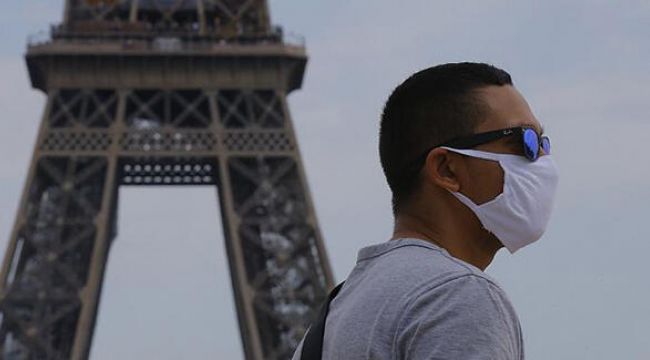 Paris'te maske kullanım zorunluluğu getirildi