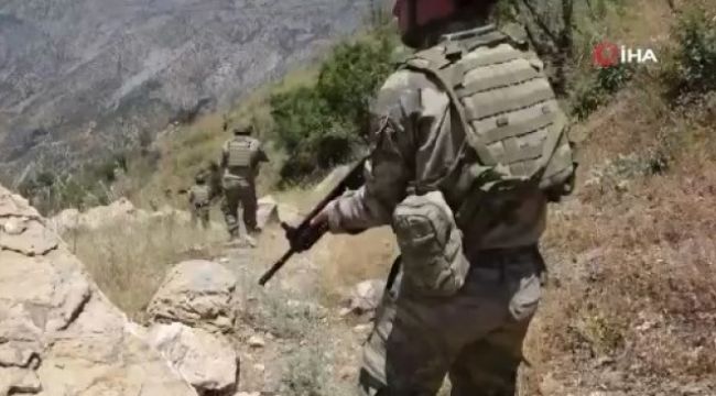 Pençe-Kaplan'da teröristlere büyük darbe