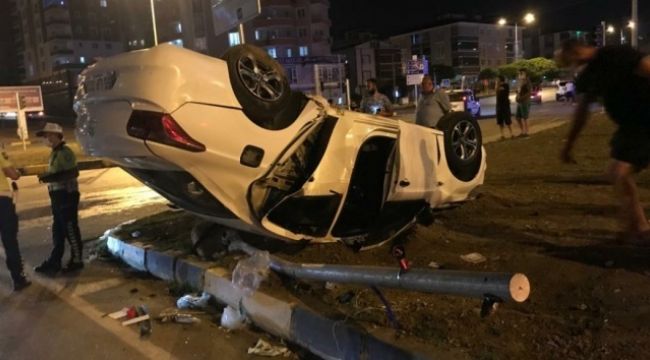 Samsun'da trafik kazası
