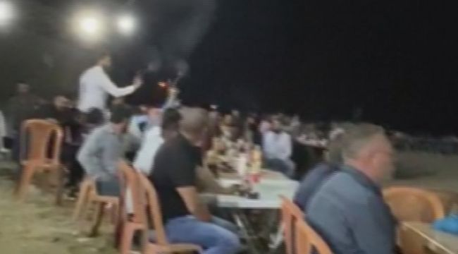 Sünnet düğününe silah operasyonu