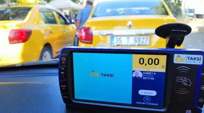 Taksilerde yeni dönem!