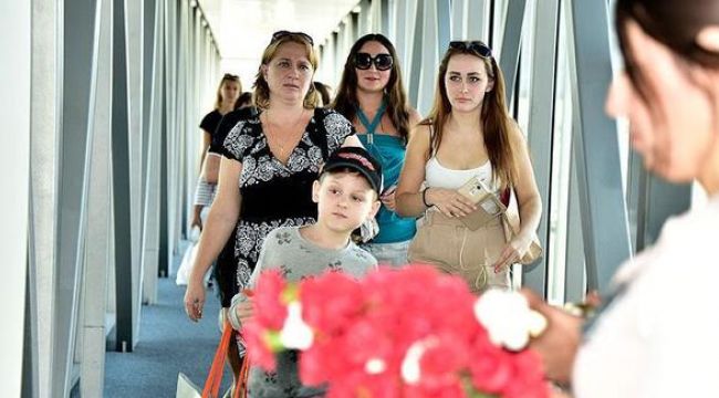 Temmuz ayı turist sayısında sert yükseliş