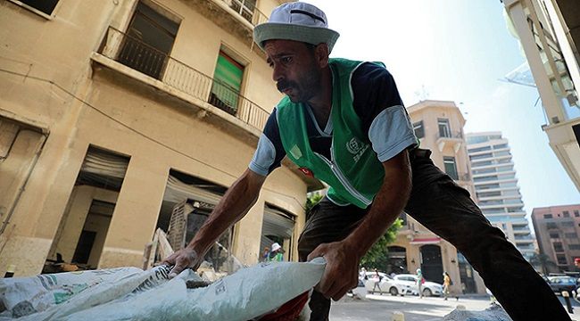 Türkiye'den Lübnan'a yardım seferberliği