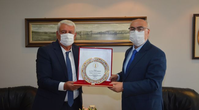 VALİ KÖŞGER'DEN İESOB'NE İADE-İ ZİYARET