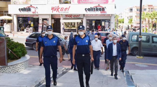 ALİAĞA’DA KORONA VİRÜSÜ DENETİMLERİ