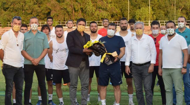 ALİAĞASPOR FK’YA DESTEK ZİYARETİ
