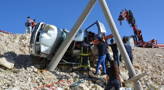 Antalya'da korkunç kaza