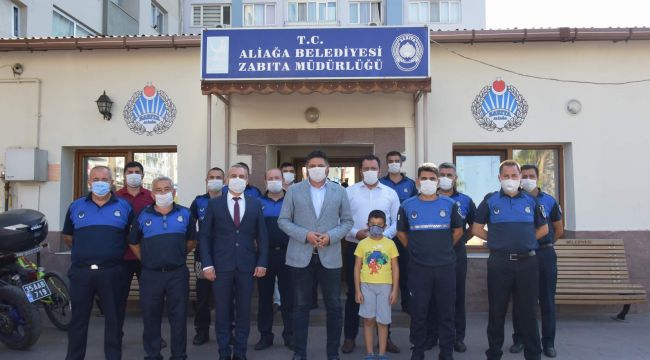 BAŞKAN ACAR'DAN ZABITALARA TEŞEKKÜR
