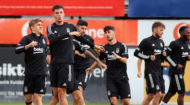 Beşiktaş, Gençlerbirliği maçının hazırlıklarını sürdürdü