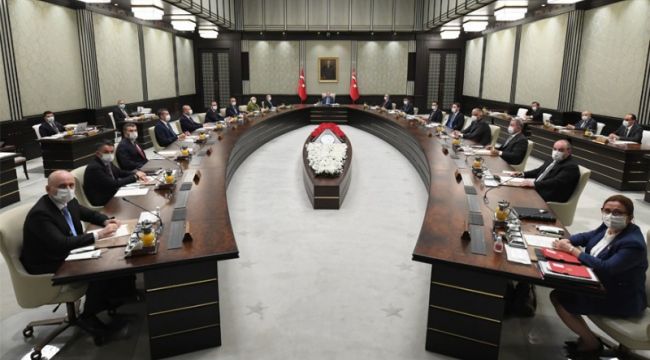 Beştepe'de Doğu Akdeniz gündemi