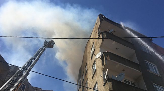 Beyoğlu'nda korkutan yangın
