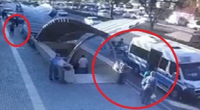 Biri nöbet tuttu, diğeri motoru çaldı