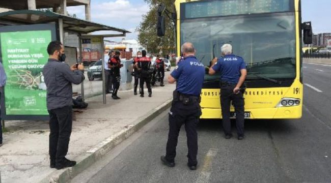 Bursa'da maske vahşeti