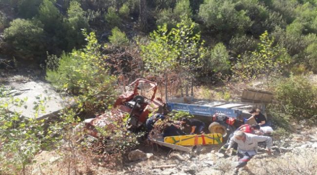 Devrilen traktör 11 yaşındaki Kevser'i hayattan kopardı