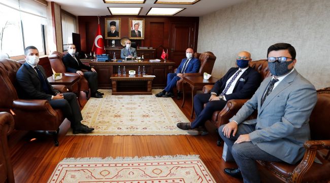 EGİAD HEYETİNDEN VALİ KÖŞGER'E ZİYARET