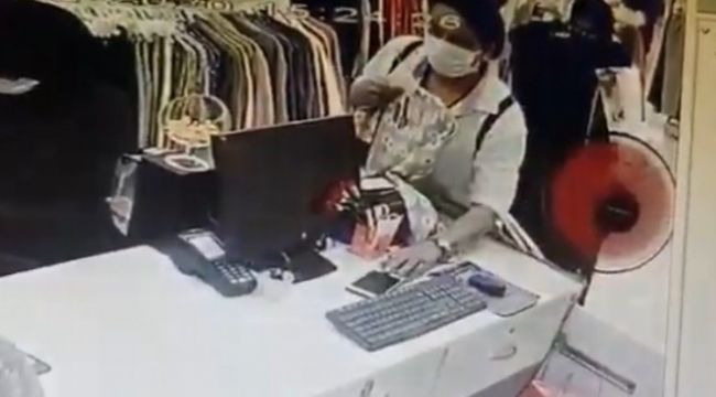 Fatih'te cep telefonu çalan hırsız kamerada
