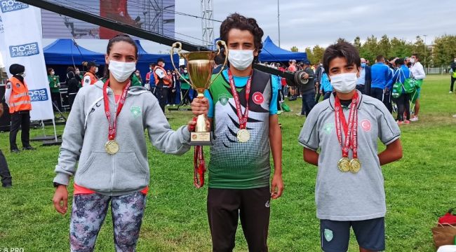 GAZİEMİR’İN AMAZONLARI TÜRKİYE ŞAMPİYONU