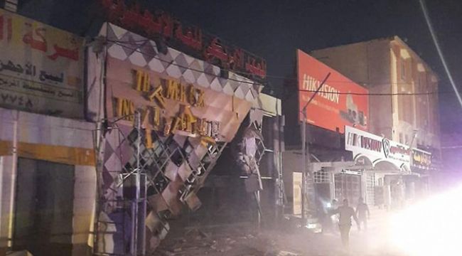 Irak'ta Amerikan Enstitüsü'nde patlama