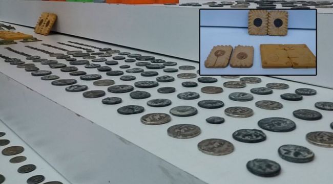 İstanbul'da tarihi sikkeler ele geçirildi
