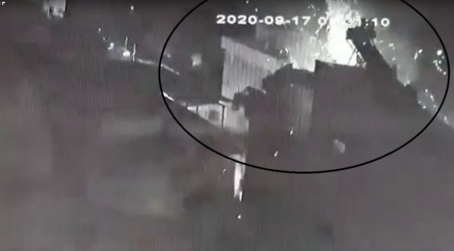 İZMİR'DE KORKUNÇ PATLAMA