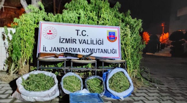 İZMİR'DE UYUŞTURUCU BASKINLARI