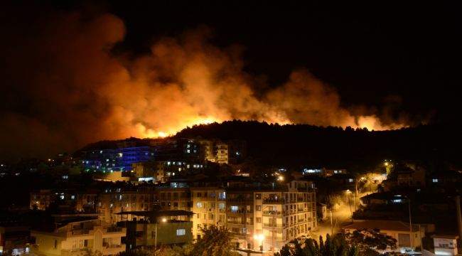 İZMİR’DEKİ OTLUK YANGINI İLE İLGİLİ BİR GÖZALTI