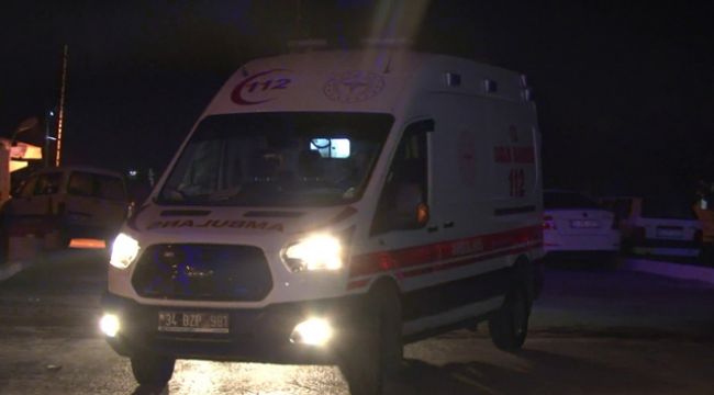 Kartal sahilde bir kişi tartıştığı kişiyi şişeyle kesti