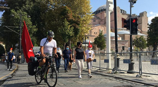 Köln&#039;den Ayasofya&#039;ya 50 gün süren yolculuk
