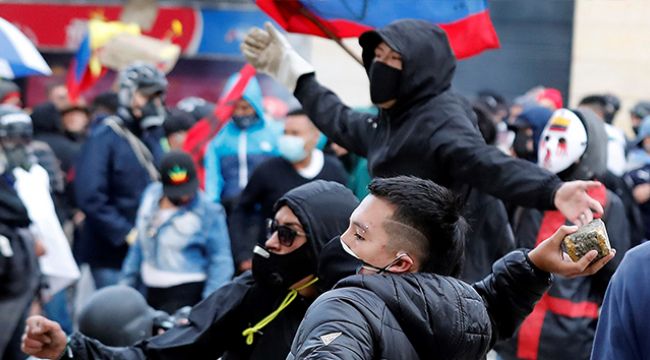 Kolombiya&#039;da polis şiddetine karşı protestolar sürüyor