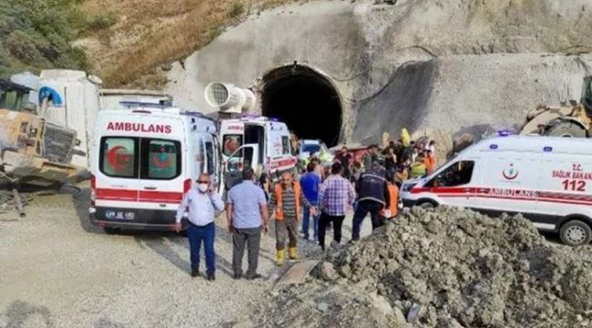 Kop Dağı Tüneli'nde yaralanan işçi hayatını kaybetti