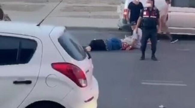 Köpeğe çarpmamak için kaza yapan yaşlı çift yaralandı