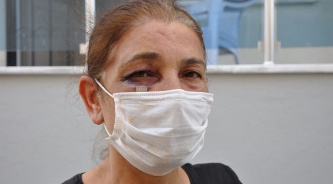 Marketçi kadını dövmüştü, her yerde aranıyor